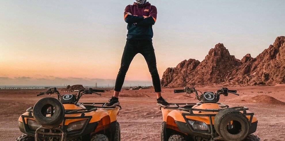 5-in-1 Safari Adventure: Quad Biking, Camel Ride, Show, Dinner & Stargazing