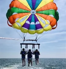 Parasailing in Sharm hasabo travel
